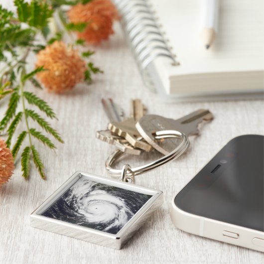 Orkaan Lili 5 Sleutelhanger (Zijkant)