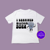 Orkaan Milton Retro Style 2024 T-shirt