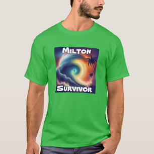 Orkaan Milton Survivor Florida Storm T-shirt