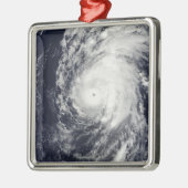 Orkaan Neki ten westen van Hawaii Metalen Ornament (Links)