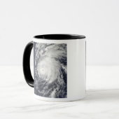 Orkaan Neki ten westen van Hawaii Mok (Voorkant links)