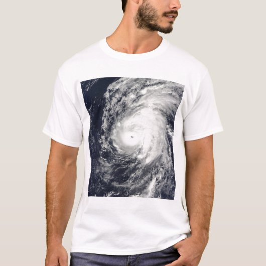 Orkaan Neki ten westen van Hawaii T-shirt (Voorkant)