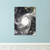 Orkaan Norbert uit Mexico Canvas Afdruk (Insitu (Houten vloer))