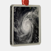 Orkaan Norbert uit Mexico Metalen Ornament (Rechts)