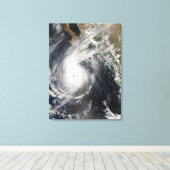 Orkaan Norbert van Mexico 2 Canvas Afdruk (Insitu (Houten vloer))