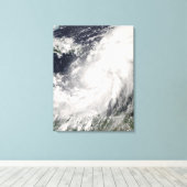 orkaan Omar Canvas Afdruk (Insitu (Houten vloer))