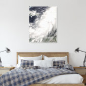 orkaan Omar Canvas Afdruk (Insitu (Slaapkamer))