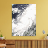 orkaan Omar Canvas Afdruk (Insitu (Woonkamer))