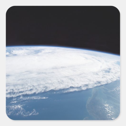 Orkaan Ophelia Vierkante Sticker (Voorkant)