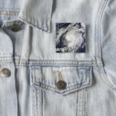 orkaan Otto Vierkante Button 5,1 Cm (In situ)