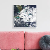 orkaan Paloma 2 Canvas Afdruk (Insitu (Woonkamer))