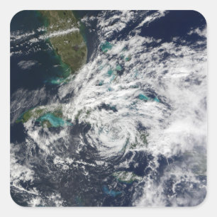 orkaan Paloma 2 Vierkante Sticker