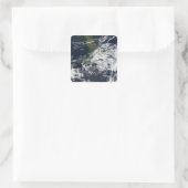 Orkaan Paloma 3 Vierkante Sticker (Tas)