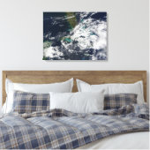 orkaan Paloma Canvas Afdruk (Insitu (Slaapkamer))