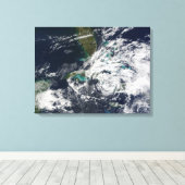 orkaan Paloma Canvas Afdruk (Insitu (Houten vloer))