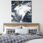 orkaan Paloma Canvas Afdruk (Insitu (Slaapkamer))