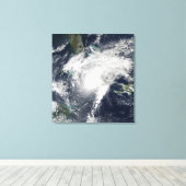 orkaan Paloma Canvas Afdruk (Insitu (Houten vloer))