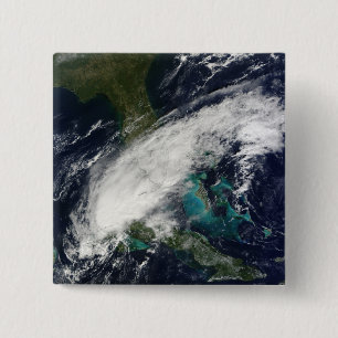 Orkaan Paula 2 Vierkante Button 5,1 Cm