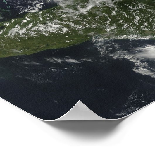 orkaan Paula Poster (Hoek)