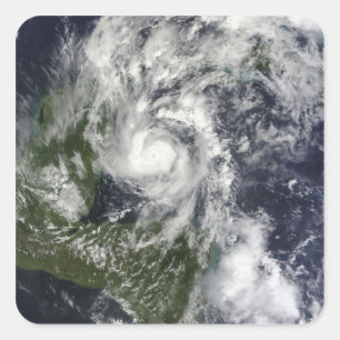 orkaan Paula Vierkante Sticker