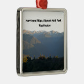 Orkaan Ridge, Nationaal Park van de Olympische Spe Metalen Ornament (Rechts)