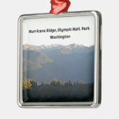Orkaan Ridge, Nationaal Park van de Olympische Spe Metalen Ornament (Links)