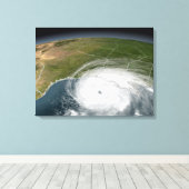 orkaan Rita 2 Canvas Afdruk (Insitu (Houten vloer))