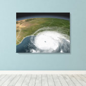 orkaan Rita 2 Canvas Afdruk (Insitu (Houten vloer))