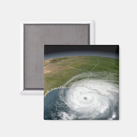 orkaan Rita 2 Magneet (Voorkant / Achterkant)