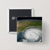 orkaan Rita 2 Vierkante Button 5,1 Cm (Voorkant /achterkant)