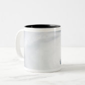 orkaan Rita 3 Tweekleurige Koffiemok (Voorkant links)