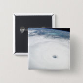 orkaan Rita 3 Vierkante Button 5,1 Cm (Voorkant /achterkant)