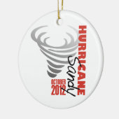 orkaan Sandy 2012 Keramisch Ornament (Links)