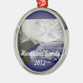 orkaan Sandy 2012 Metalen Ornament (Links)