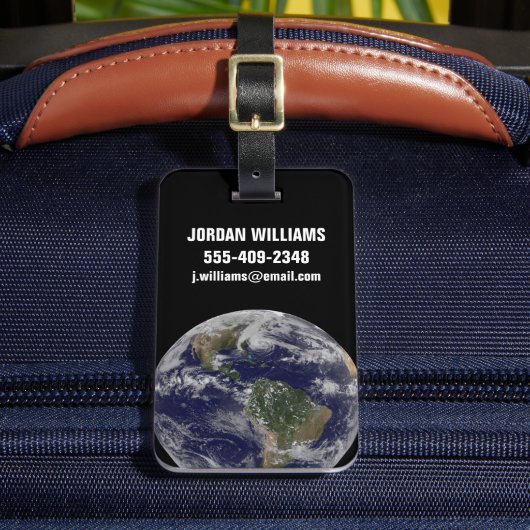 Orkaan Sandy langs de oostkust van de VS. 2 Bagagelabel (Voorkant Insitu 2)