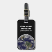 Orkaan Sandy langs de oostkust van de VS. 2 Bagagelabel (Voorkant verticaal)