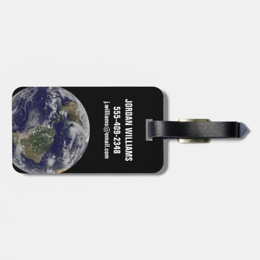 Orkaan Sandy langs de oostkust van de VS. 2 Bagagelabel (Achterkant horizontaal)