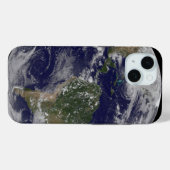 Orkaan Sandy langs de oostkust van de VS. 2 Case-Mate iPhone Case (Achterkant (horizontaal))