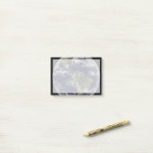 Orkaan Sandy langs de oostkust van de VS. 2 Post-it® Notes (Op bureau)