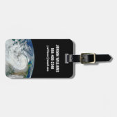 Orkaan Sandy langs de oostkust van de VS. 3 Bagagelabel (Voorkant horizontaal)