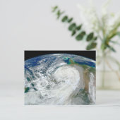 Orkaan Sandy langs de oostkust van de VS. 3 Briefkaart (Staand voorkant)