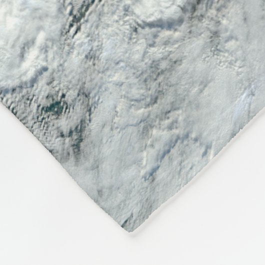 Orkaan Sandy langs de oostkust van de VS. 3 Fleece Deken (Hoek)