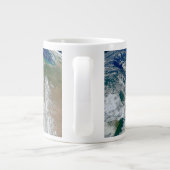 Orkaan Sandy langs de oostkust van de VS. 3 Grote Koffiekop (Achterkant)