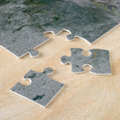 Orkaan Sandy langs de oostkust van de VS. 3 Legpuzzel (Zijkant)