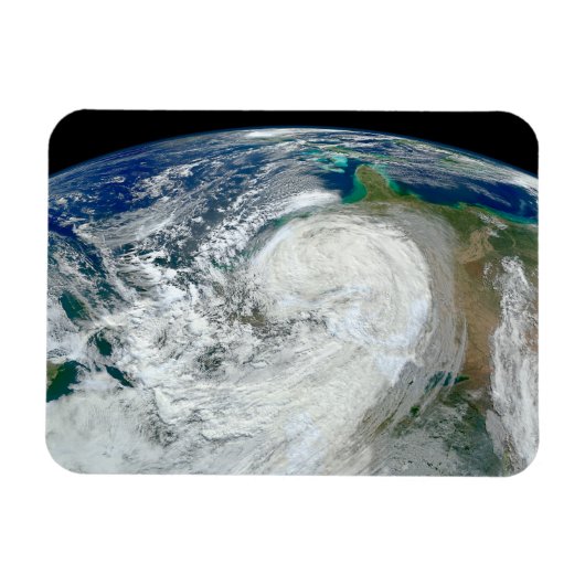 Orkaan Sandy langs de oostkust van de VS. 3 Magneet (Horizontaal)