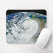 Orkaan Sandy langs de oostkust van de VS. 3 Muismat (Met muis)