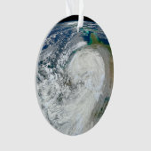 Orkaan Sandy langs de oostkust van de VS. 3 Ornament (voorkant)