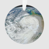 Orkaan Sandy langs de oostkust van de VS. 3 Ornament (voorkant)