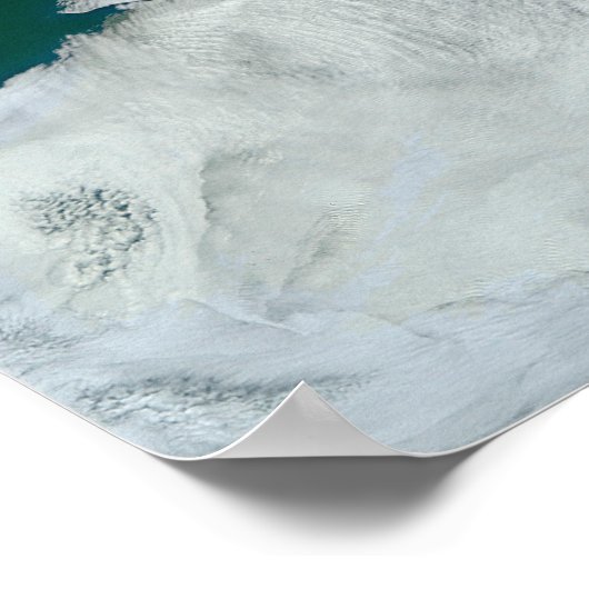 Orkaan Sandy langs de oostkust van de VS. 3 Poster (Hoek)