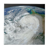 Orkaan Sandy langs de oostkust van de VS. 3 Tegeltje (Voorkant)